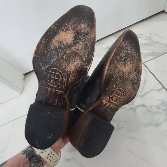 Womens ankle roper American flag boots - Picture 3 of 3